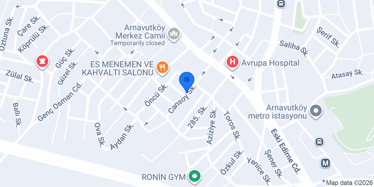 Tahtalıköy konumu