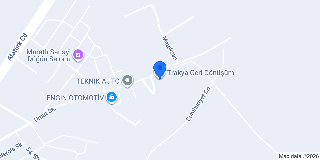 Trakya Geri Dönüşüm konumu