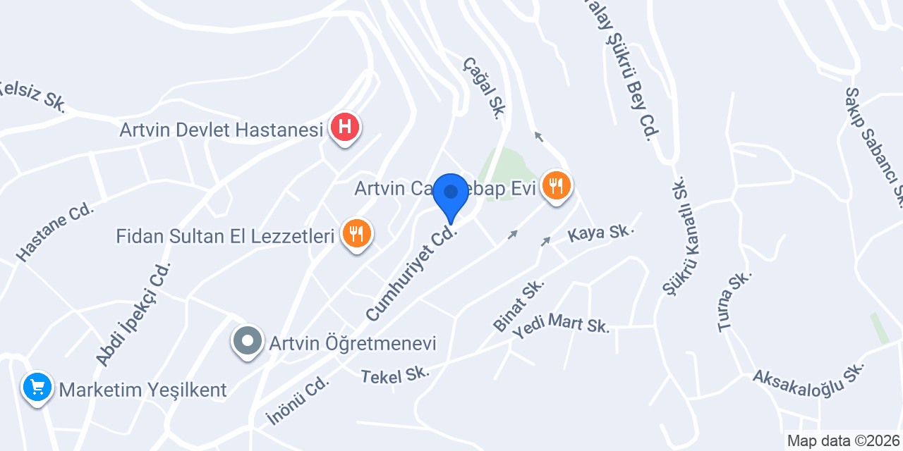 Aygaz Tüp Bayisi konumu