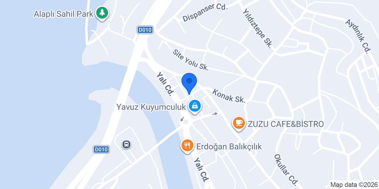 Oktay usta Alaplı konumu
