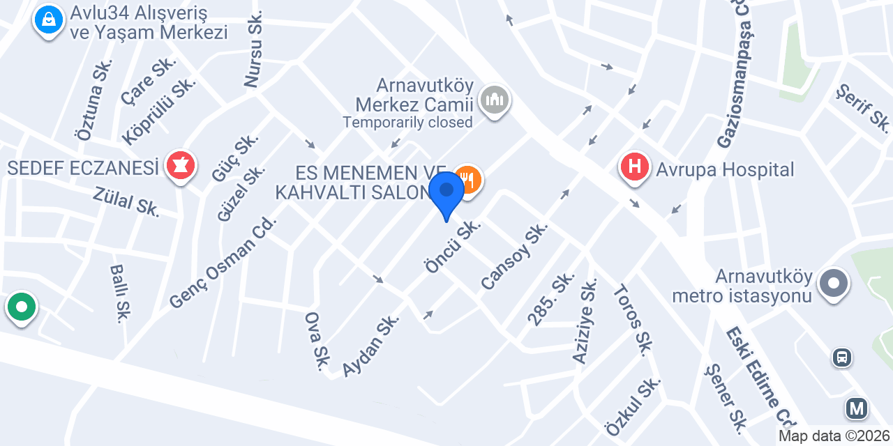 Tuğçe Eczanesi konumu