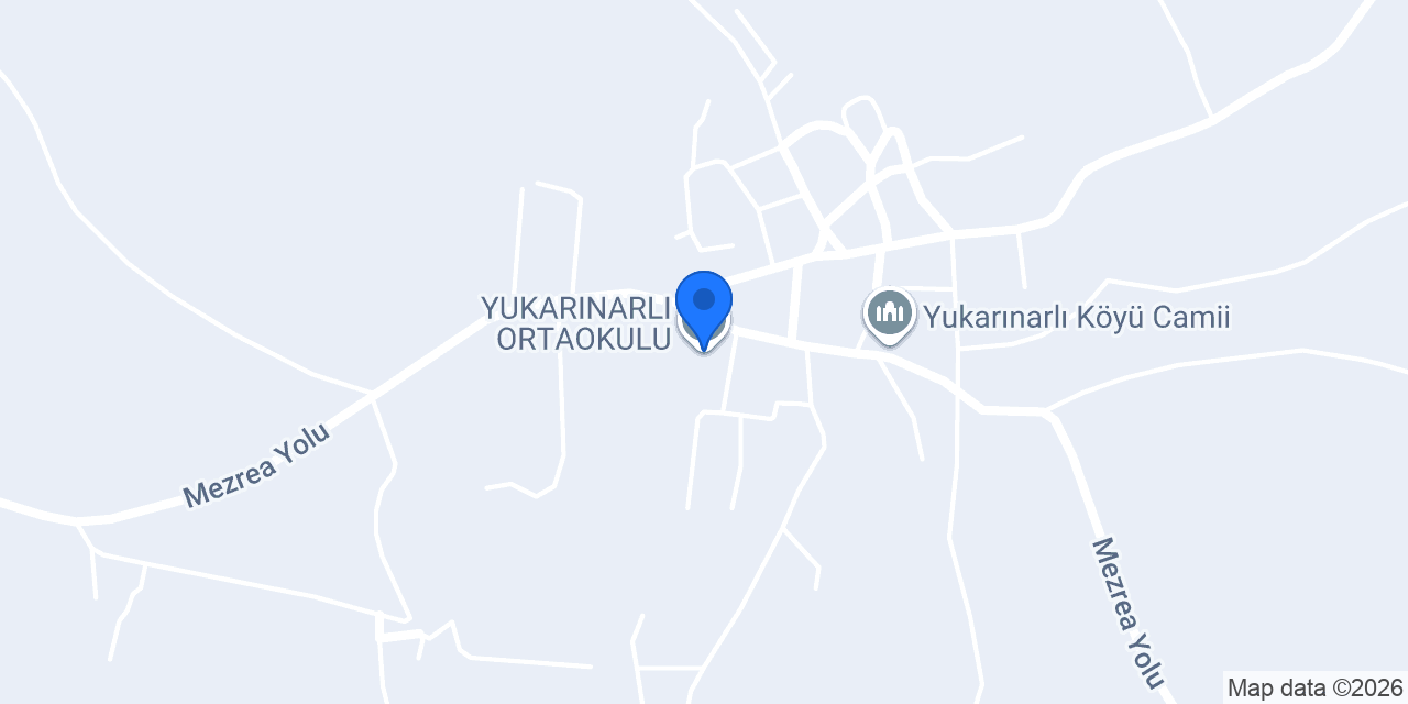 YUKARINARLI ORTAOKULU konumu