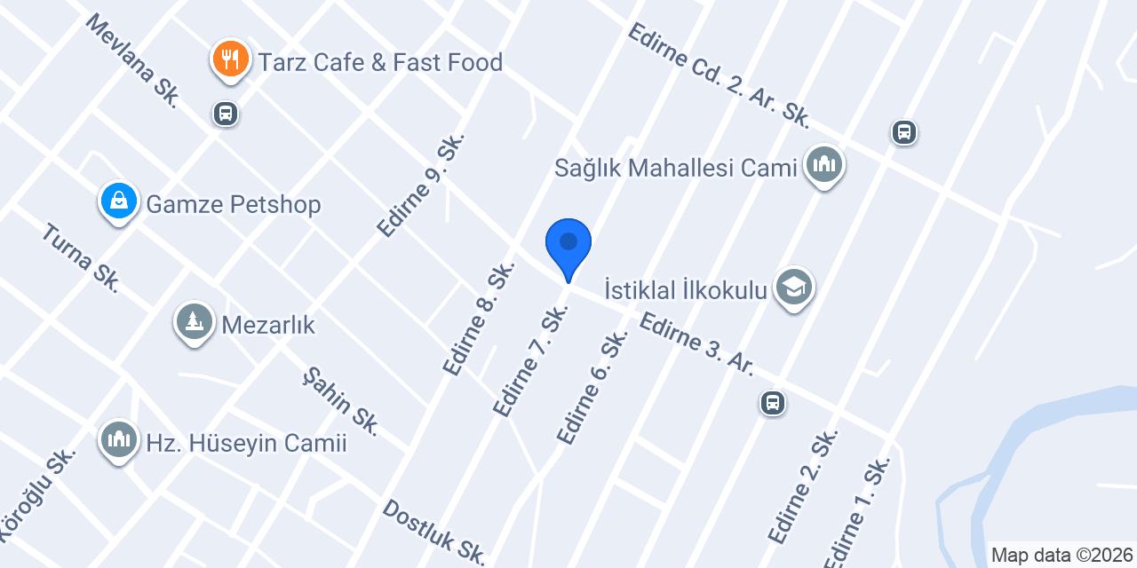 Ergene Dalgıç Pompa ve Hidrofor Sistemleri konumu