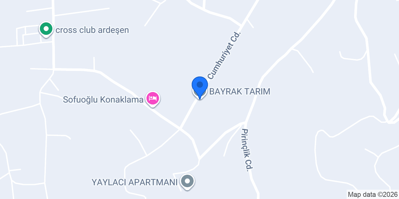 BAYRAK TARIM konumu