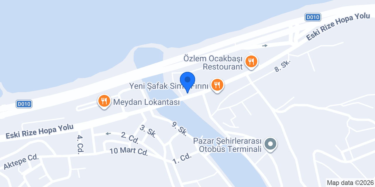 Çağdaş Elektrik konumu
