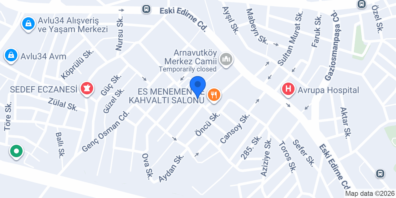 Ayşegül bayan kuaförü konumu
