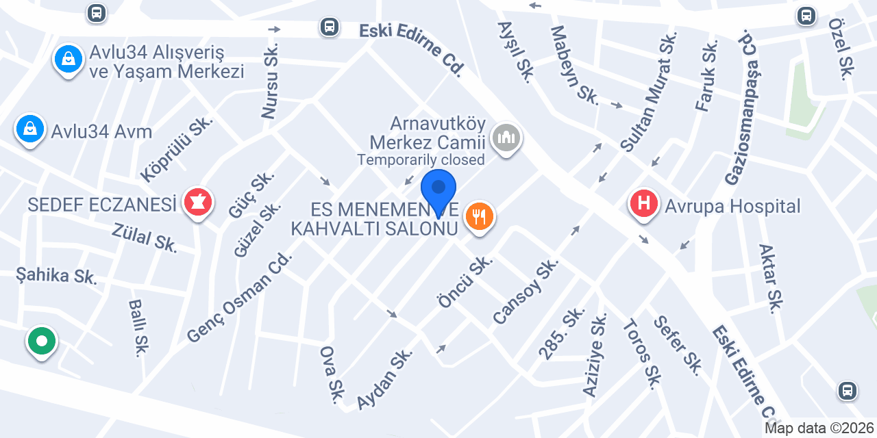 Özel Sevgi Tıp Merkezi konumu