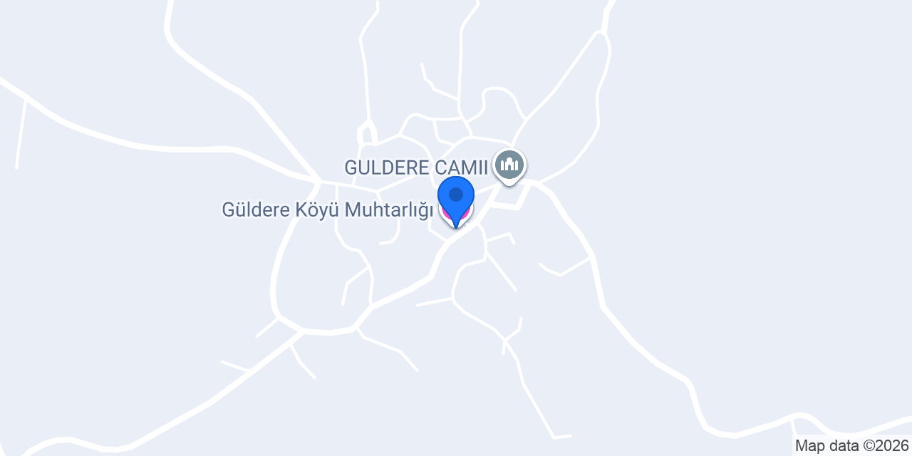 Güldere Köyü Muhtarlığı konumu
