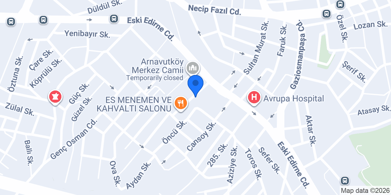 Gerçek Kuru temizleme konumu