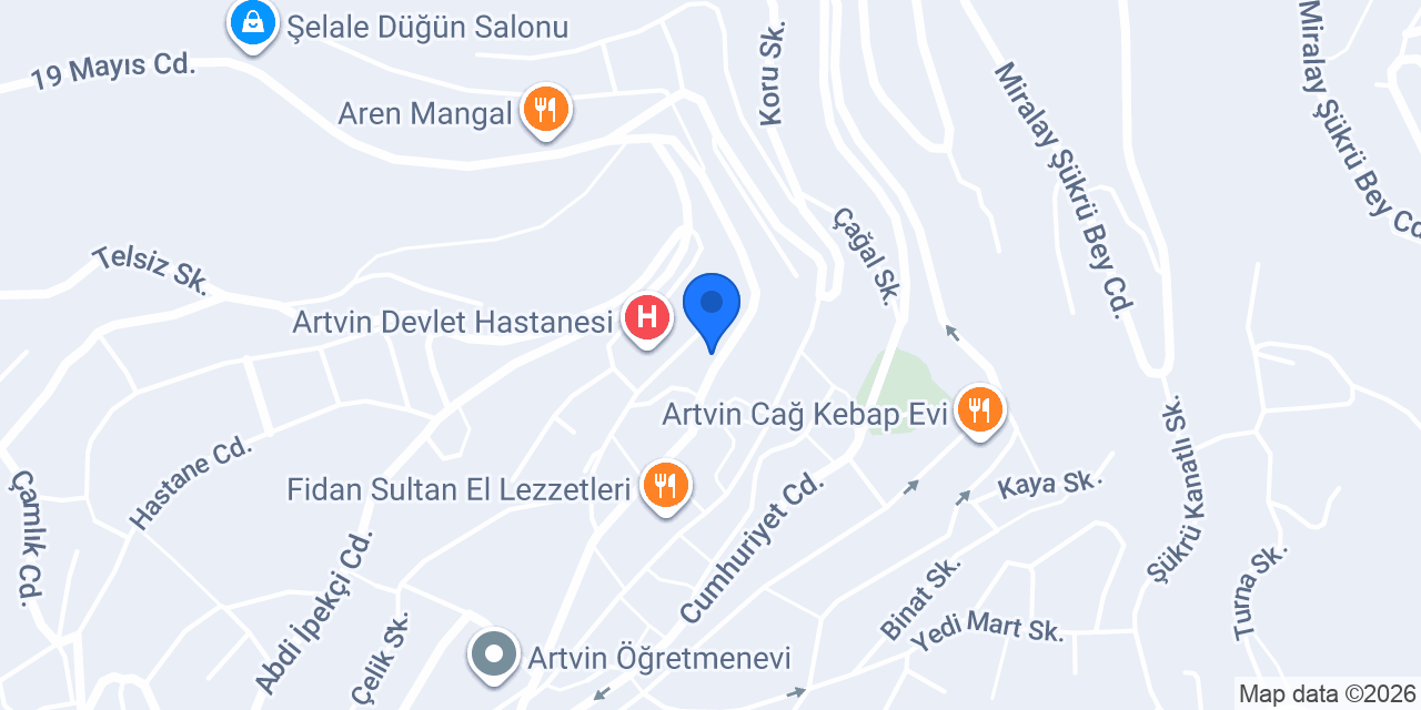 Onur Bayan Kuaför konumu