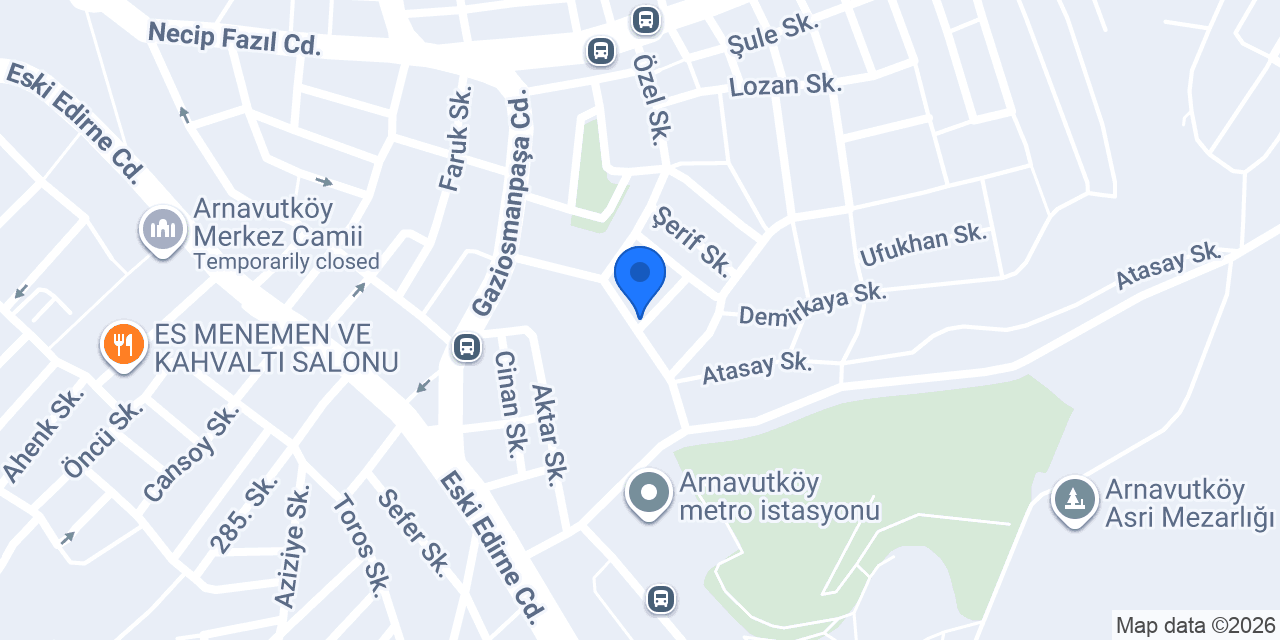 Proje Doğalgaz konumu