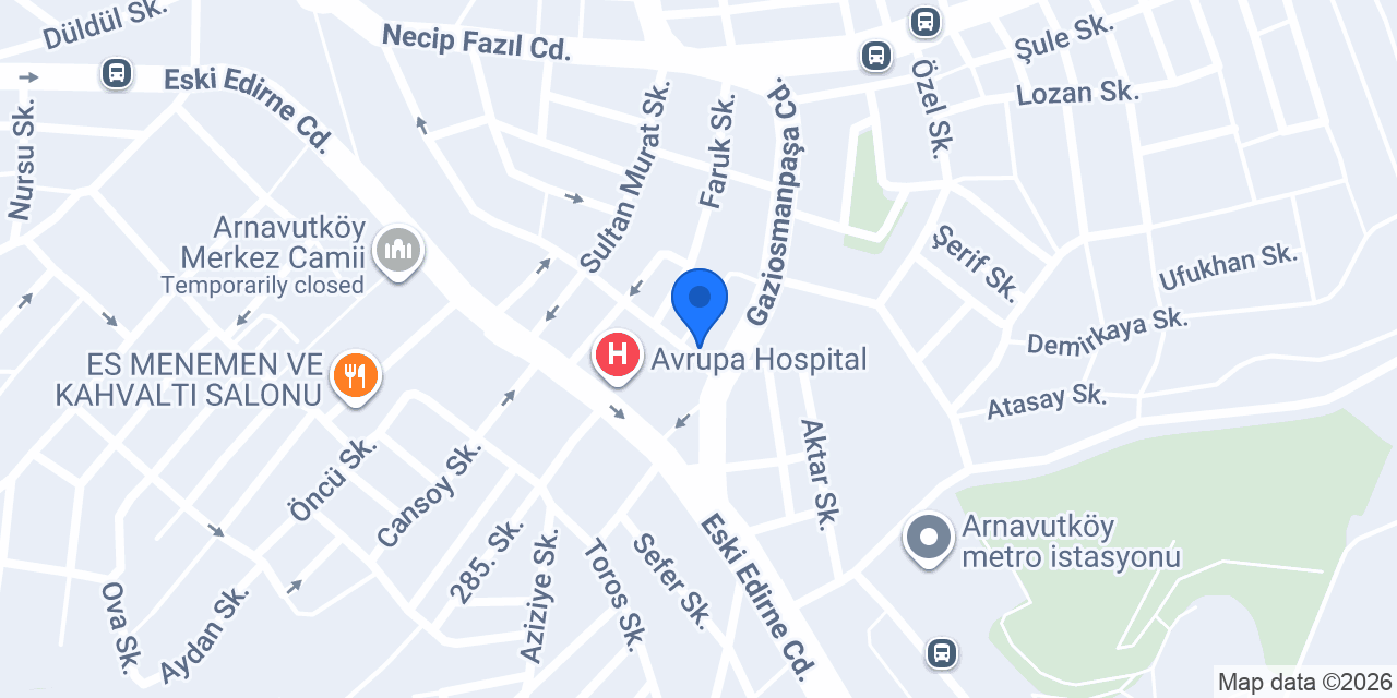 Koru Arsa Ofisi konumu