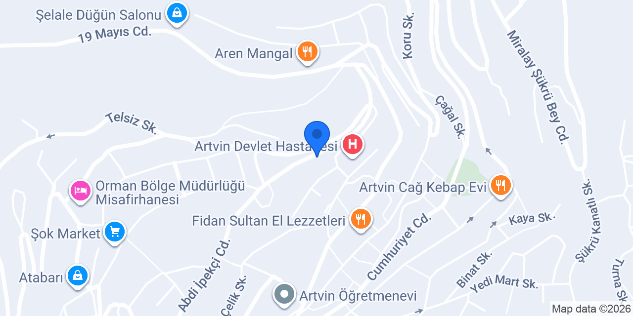 ECZANE YAĞMUR konumu
