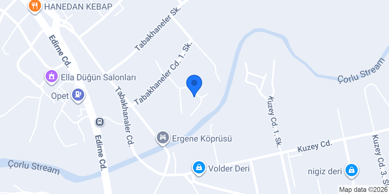 Ece Kürk Dericilik İnşaat Tekstil San. ve Tic. Ltd. Şti. konumu
