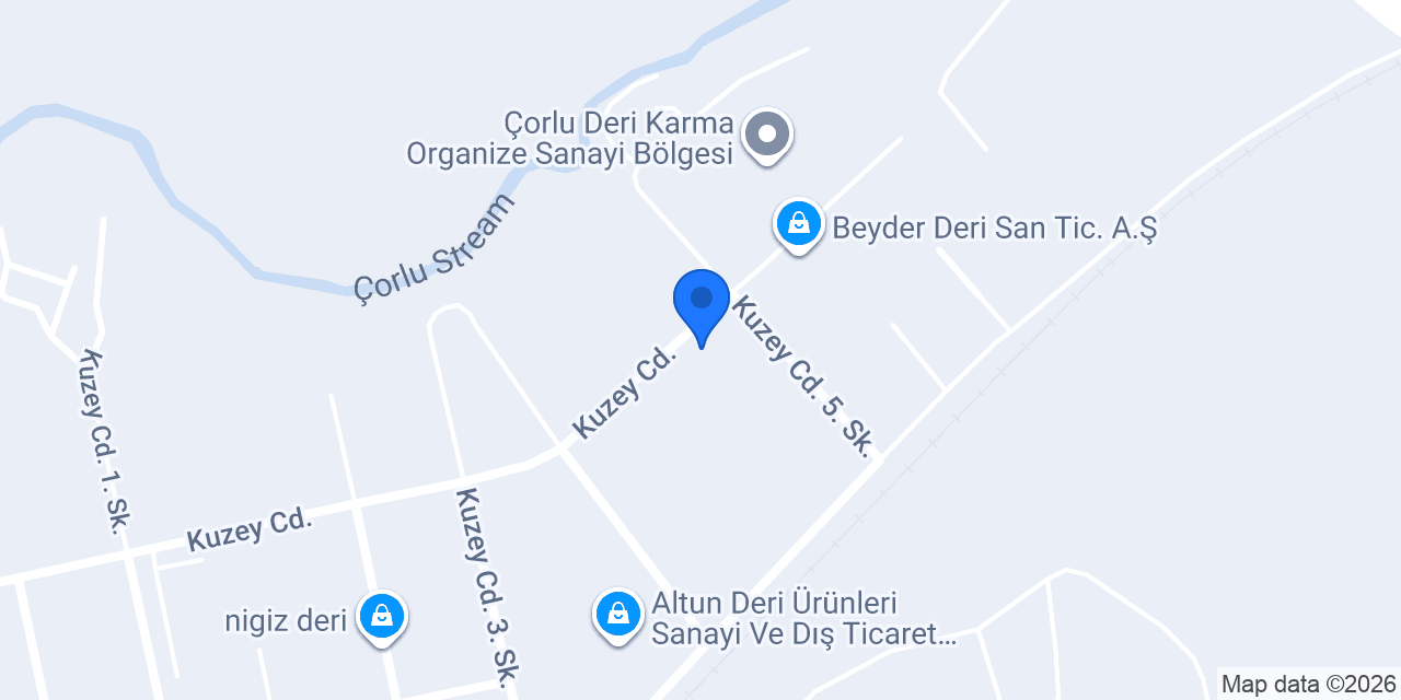 Kuzey Dericilik konumu
