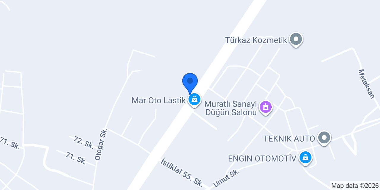 Egem Otomotiv konumu