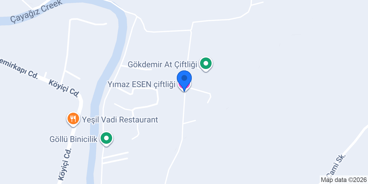 Yımaz ESEN çiftliği konumu