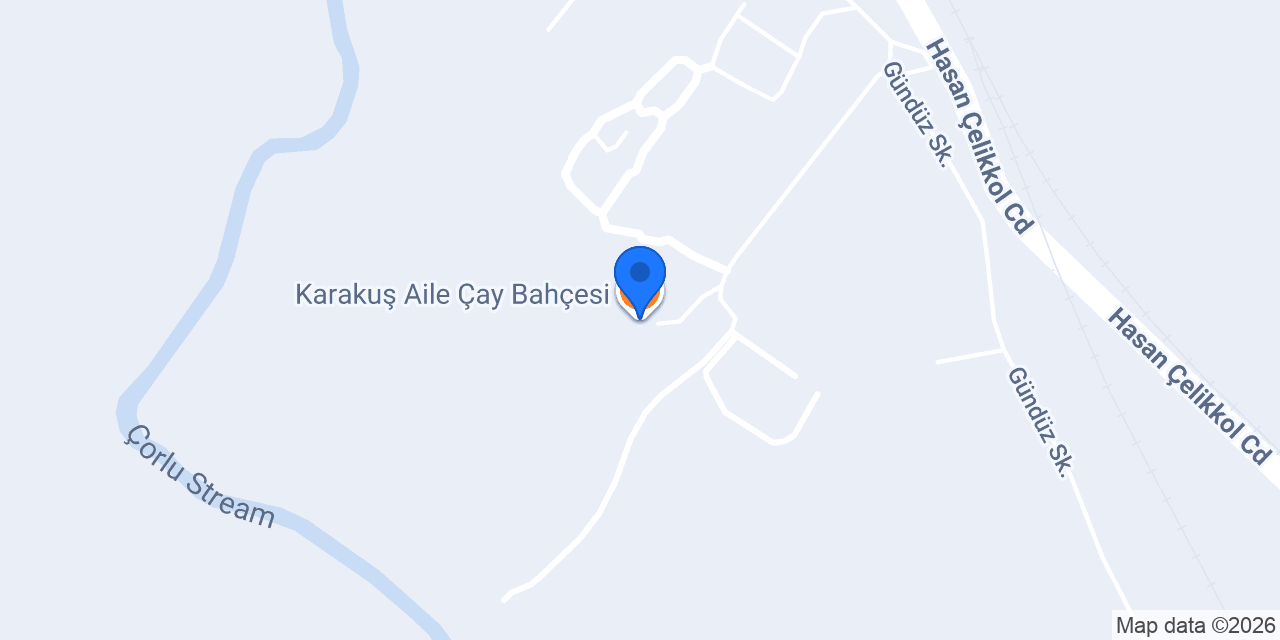 Karakuş Aile Çay Bahçesi konumu
