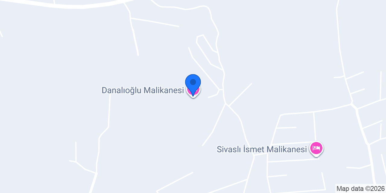 Danalıoğlu Malikanesi konumu