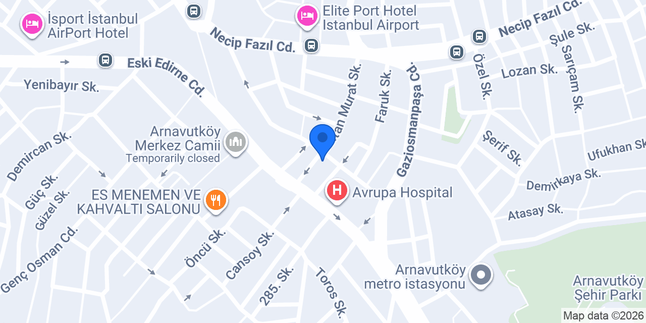 Badem Coffee Arnavutköy konumu