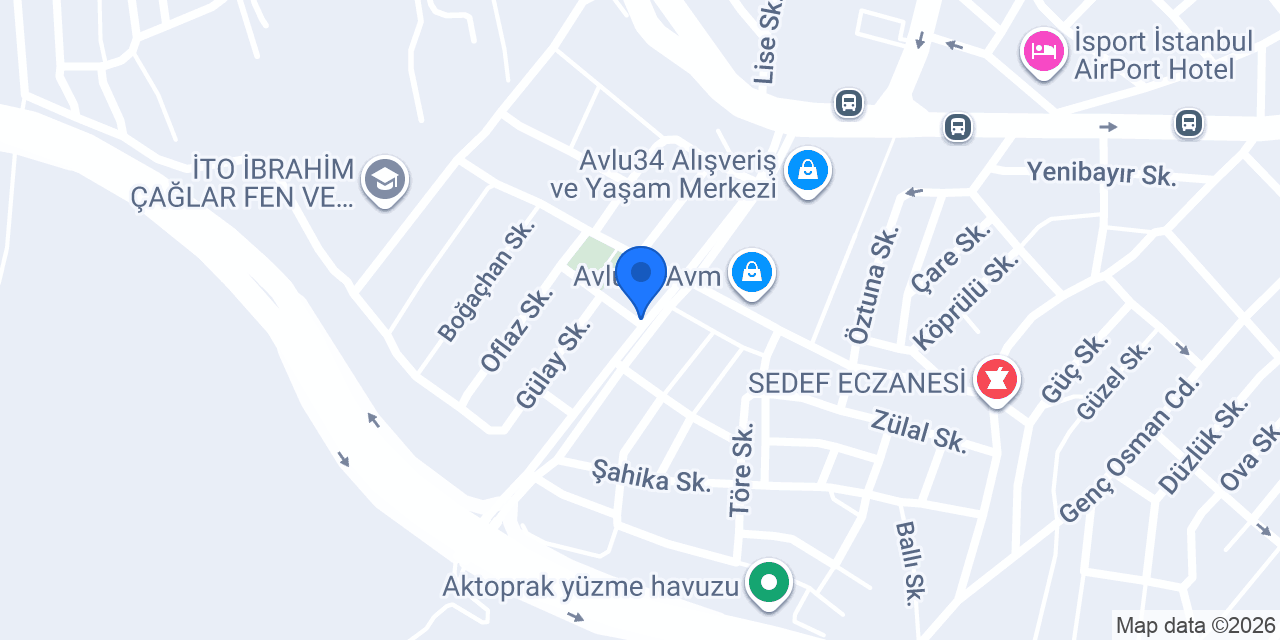 KOMAGENE AVLU34AVM konumu