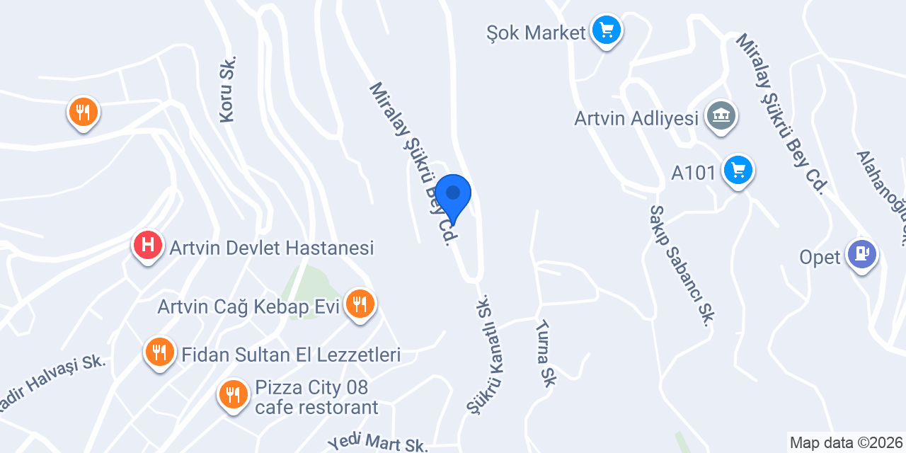 Bersam Mobilya konumu