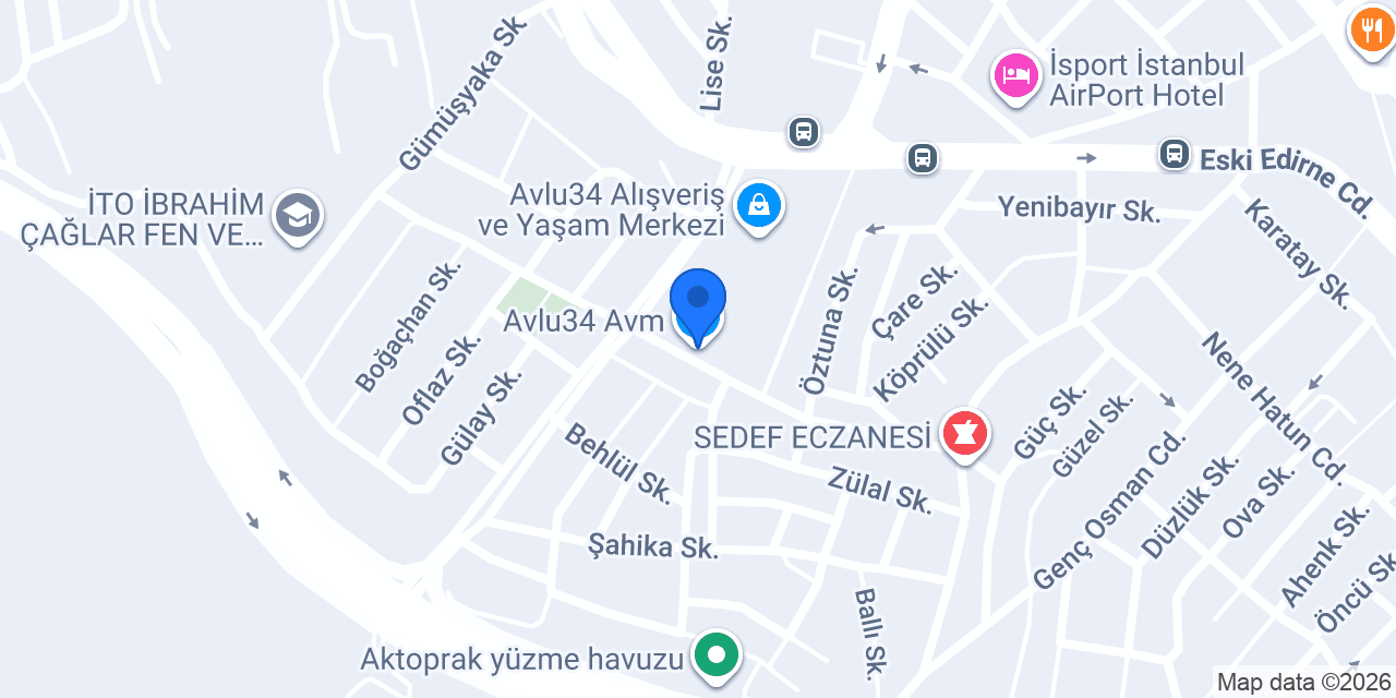 Avlu34 Avm konumu