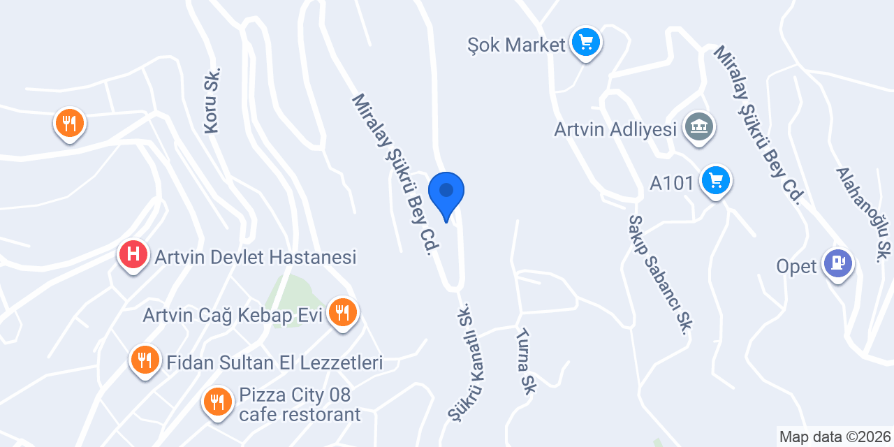 Yüksel Kömürcülük konumu