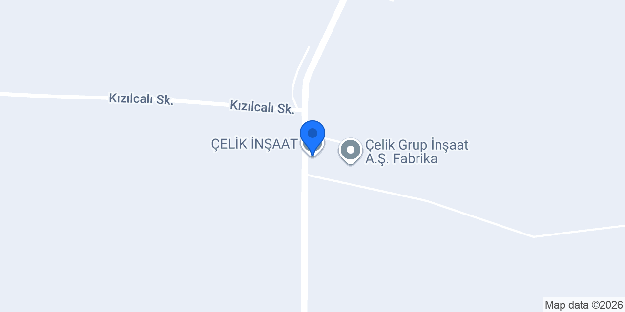 ÇELİK İNŞAAT konumu