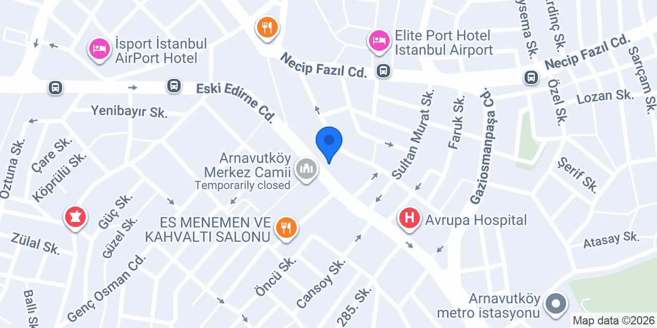 Terzi CEVDET konumu