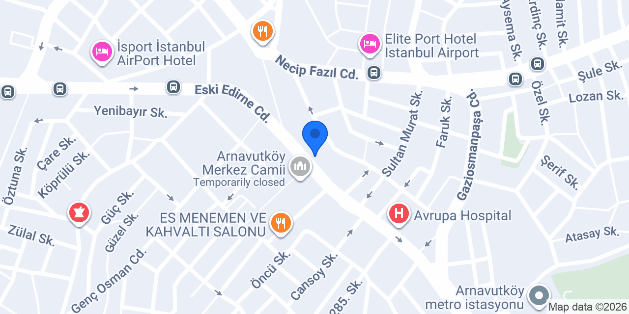 Arnavutköy Enza konumu