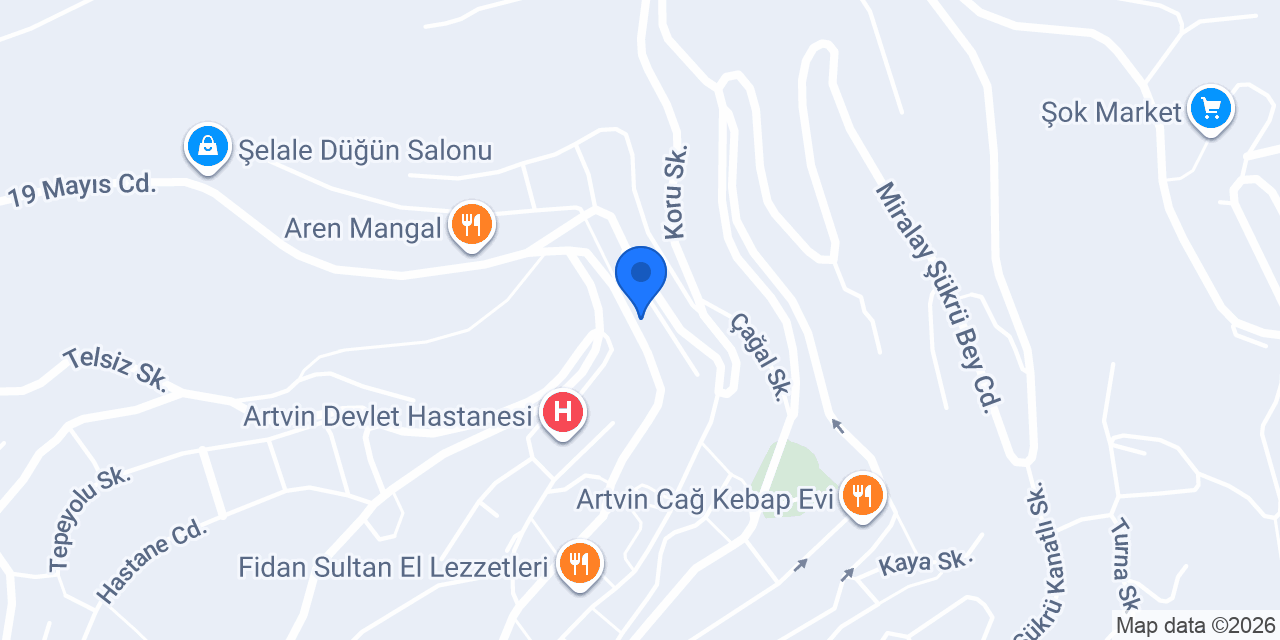 Hayat Eczanesi konumu