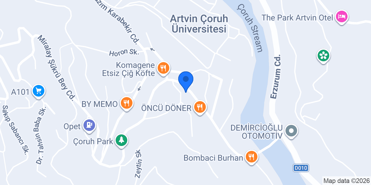 Aras Erkek Kuafor konumu