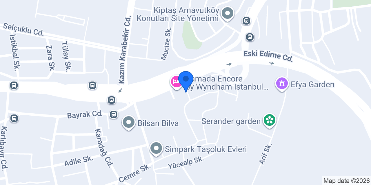 Arnavutköy Hamam365 konumu