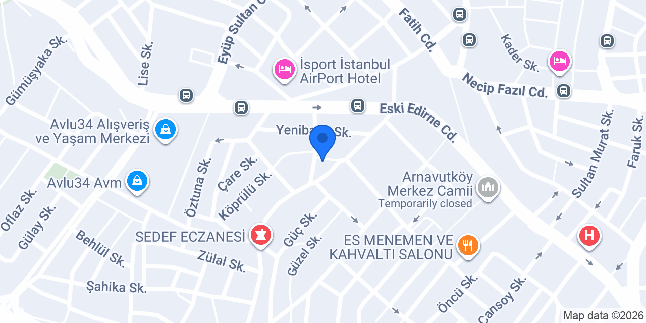 GDM Tesisat konumu
