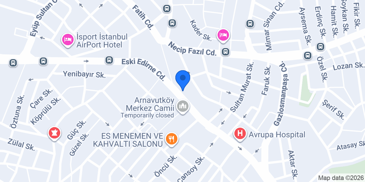 Merve nur Eczanesi konumu