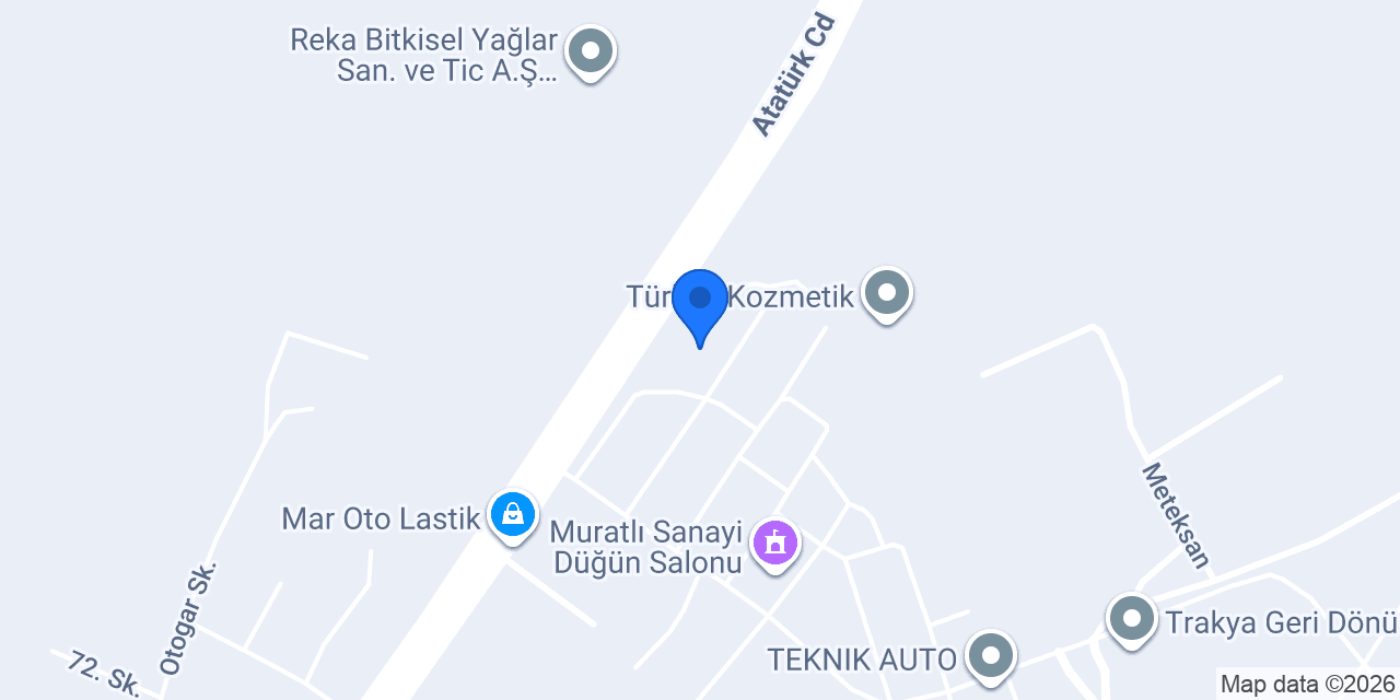 Serdex Aluminyum konumu