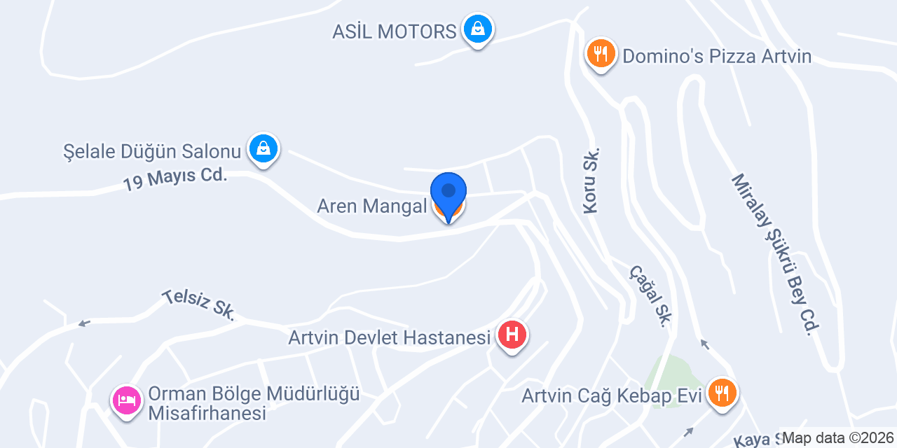 Aren Mangal konumu