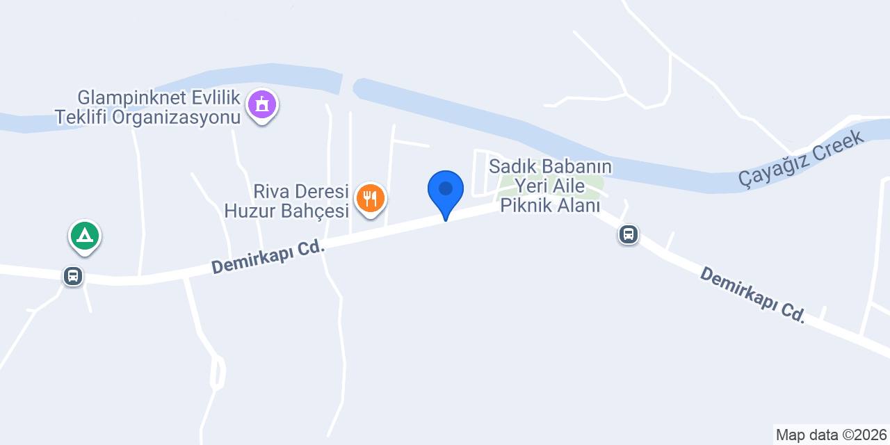 Nehir Karavan Park konumu