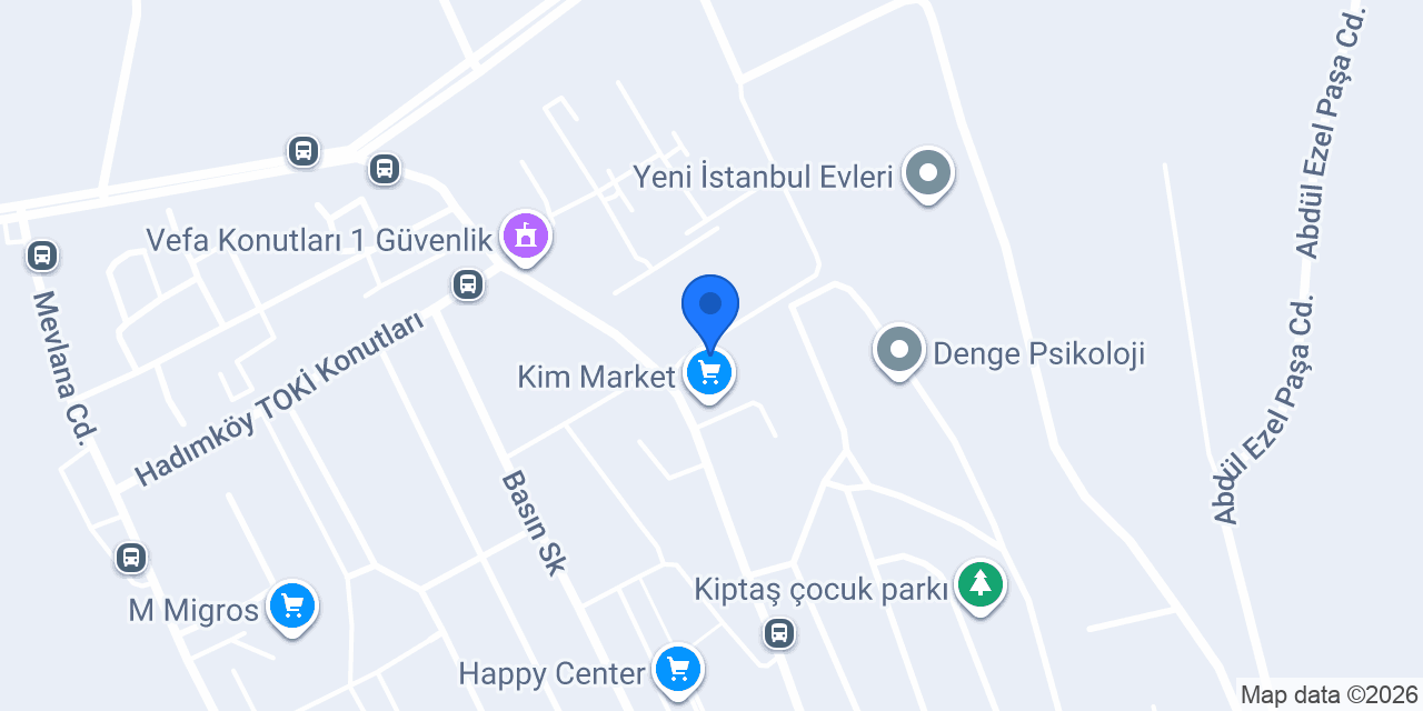Eczane Vefa konumu
