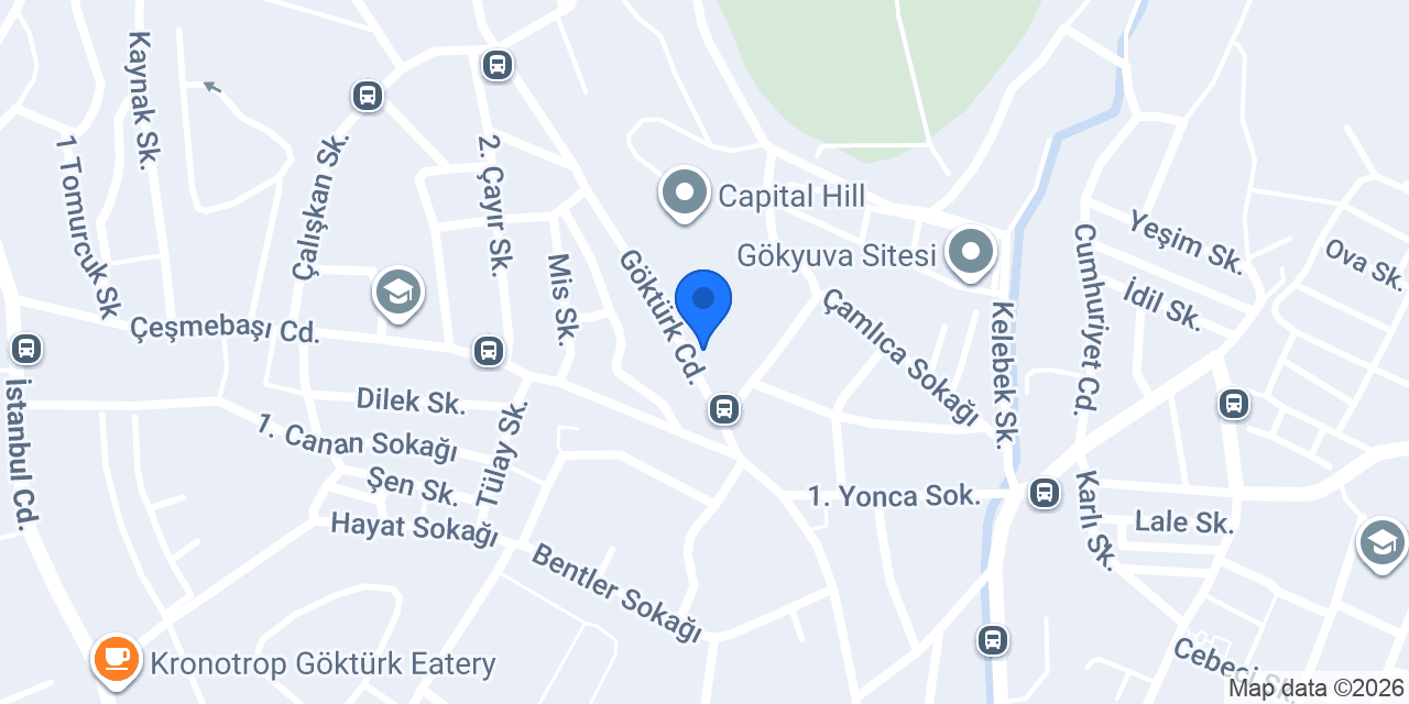 Daikin Klima Göktürk konumu
