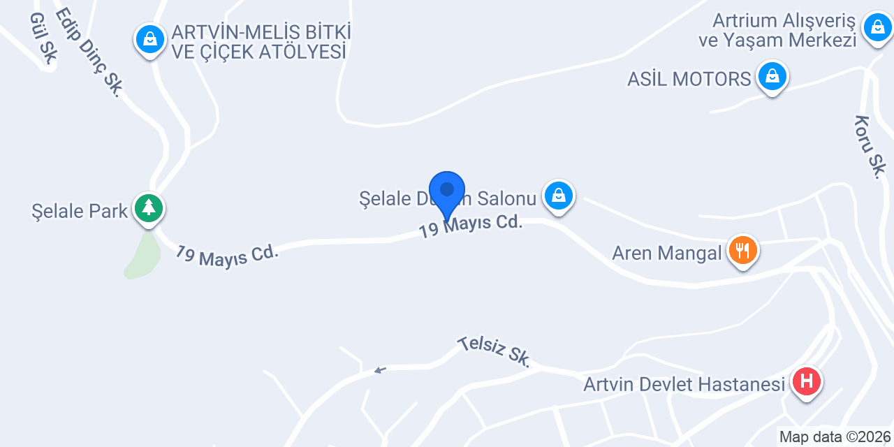 Loca Pera Artvin konumu