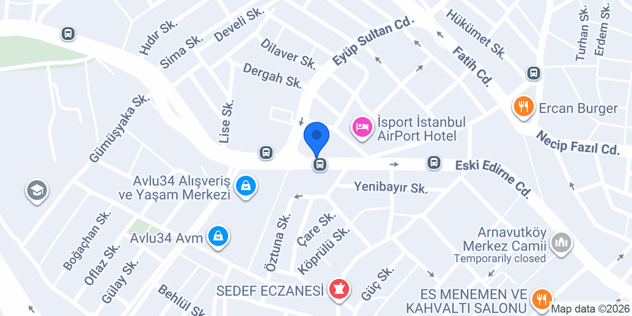 Kral barber konumu