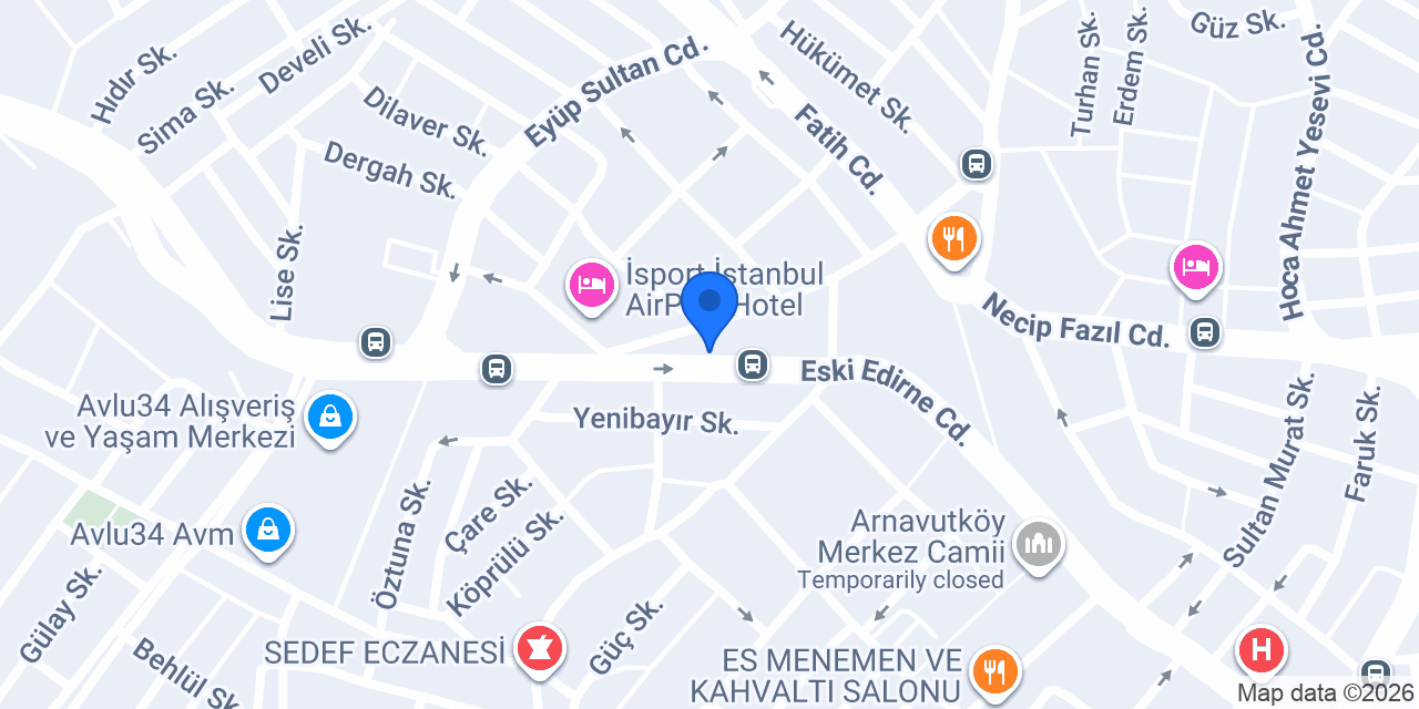 Gloria Jean's Coffees Arnavutköy konumu