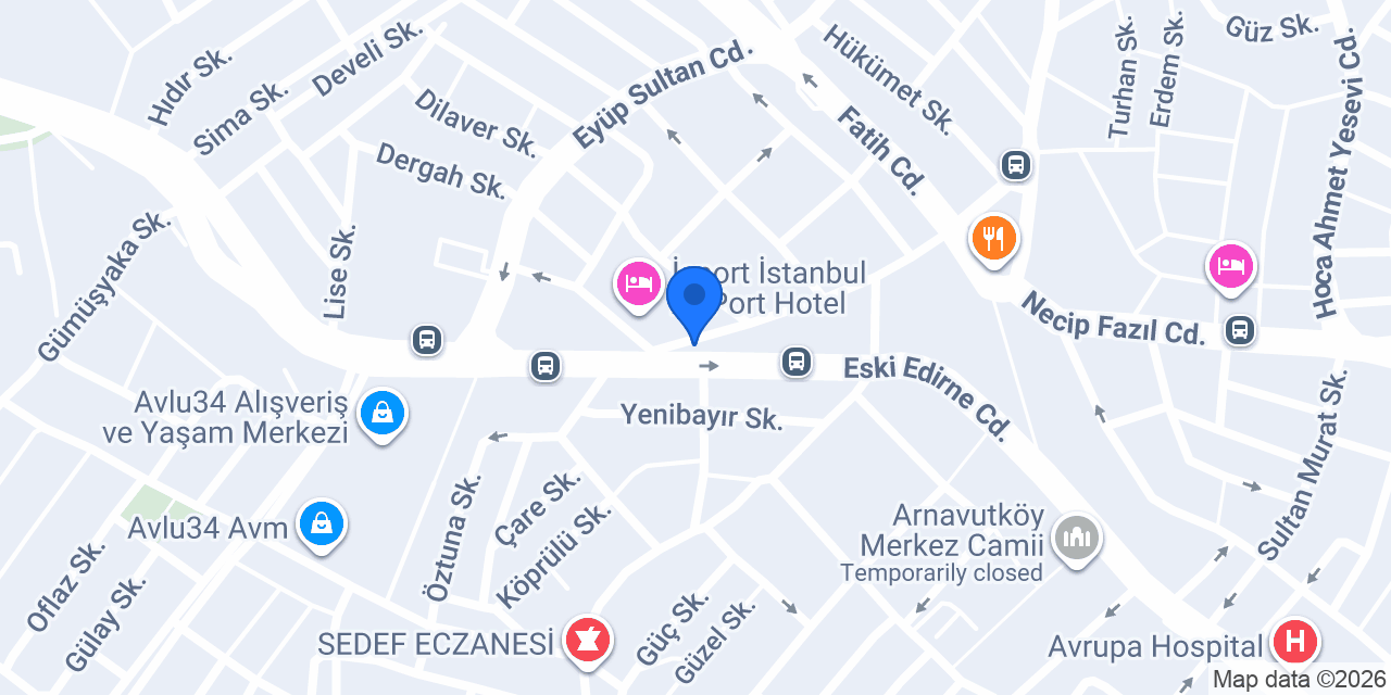 Yakamoz çiçekçilik konumu