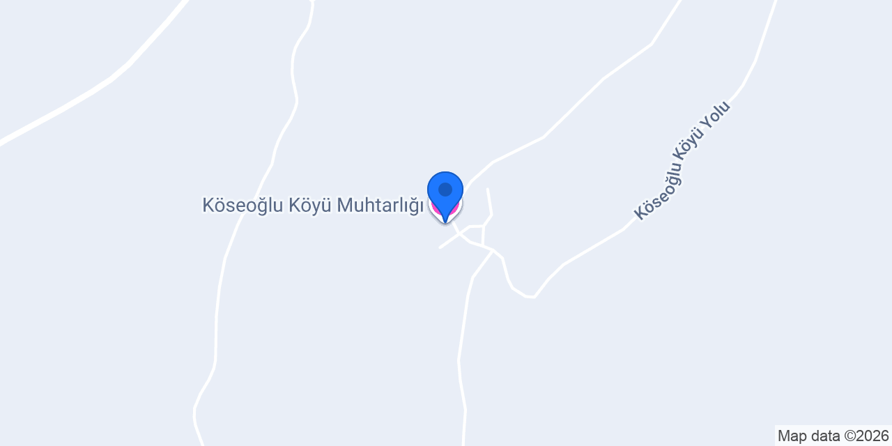 Köseoğlu Köyü Muhtarlığı konumu