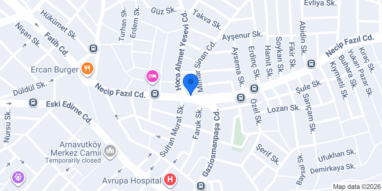 Molla Döner Arnavutköy konumu