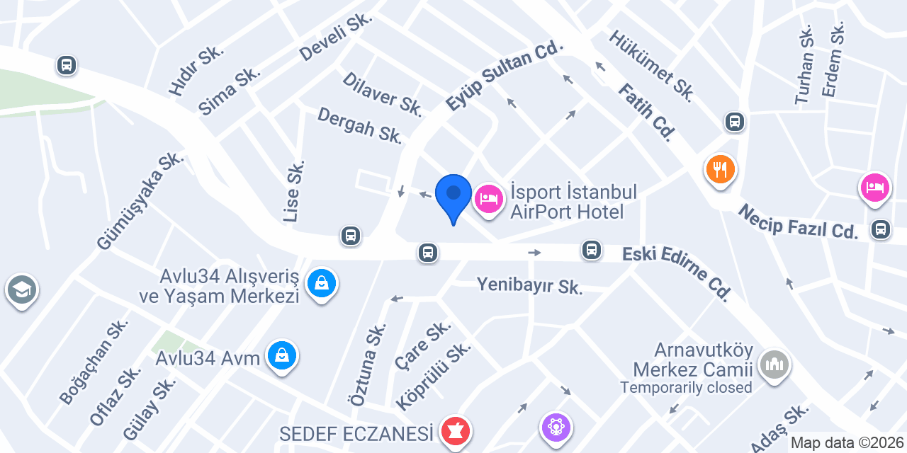 Eskici istanbul Cafe konumu