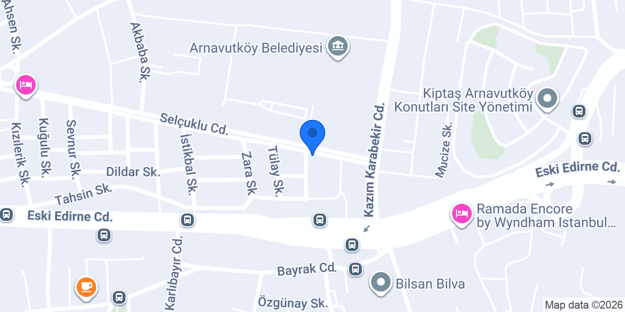 Seray Mimarlık konumu