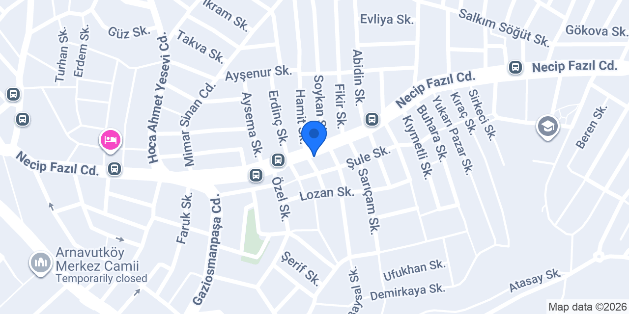 Arnavutköy Kale Çilingir konumu